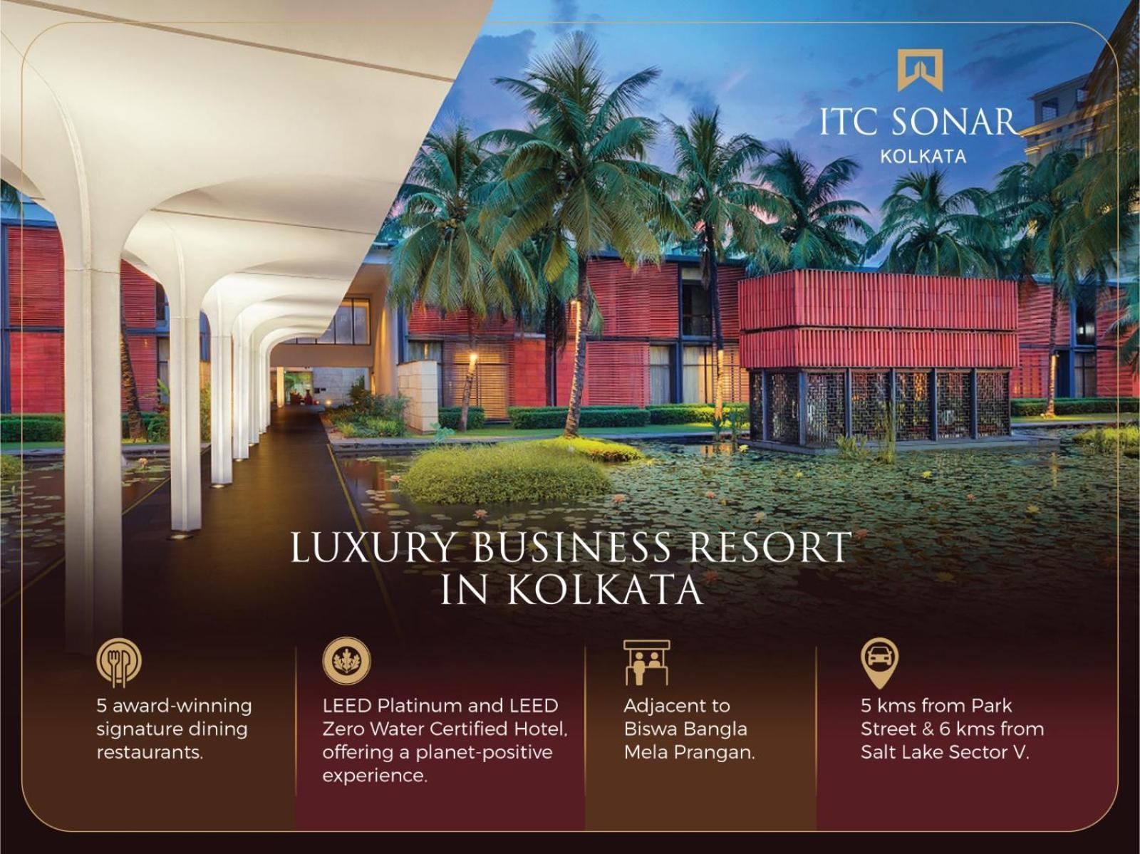 Itc Sonar, A Luxury Collection Hotel, Kalkata Exteriér fotografie